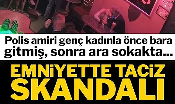 Polis amiri genç meslektaşını sokak arasında taciz etmişti: Hakim kararını verdi