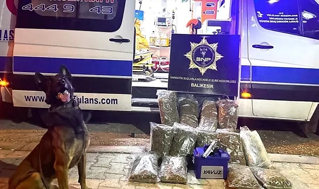 Ambulansla uyuşturucu sevkiyatı: 3 kişi gözaltına alındı