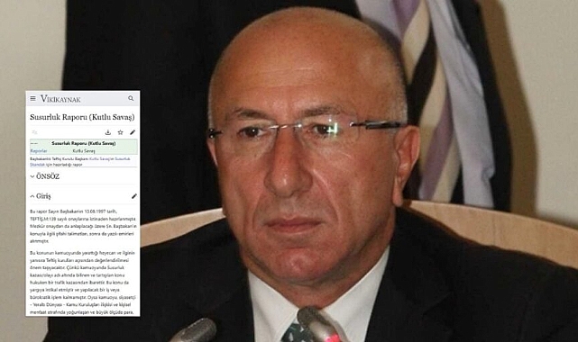 Turgay Ciner, ünlü Susurluk Raporu'na erişim engeli getirdi