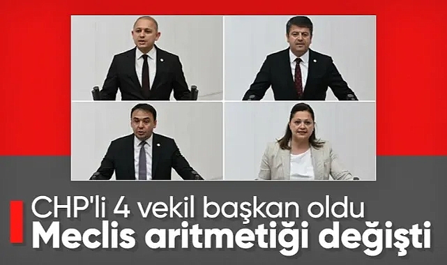 CHP'nin TBMM'de sandalye sayısı eksildi: 4 vekil belediye başkanı oldu