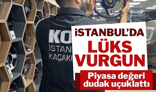 İstanbul'da lüks vurgun! Piyasa değeri 90 milyon TL