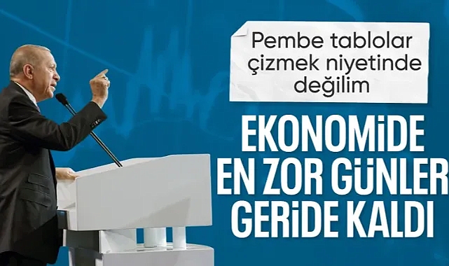 Cumhurbaşkanı Erdoğan'dan ekonomi mesajı