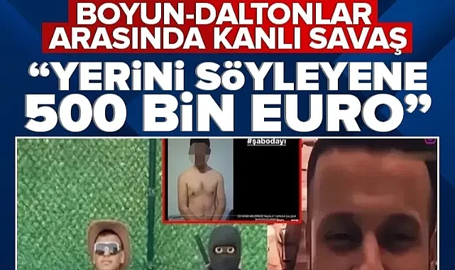 Daltonlar ve Barış Boyun çetesi arasında tansiyonu yükseliyor: Yerini söyleyene 500 bin euro