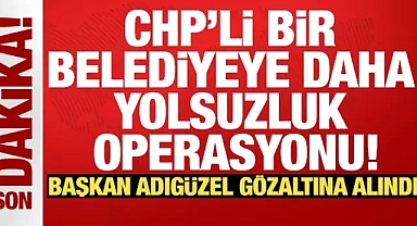 CHP'li Ataşehir Belediyesi'ne operasyon! Onursal Adıgüzel gözaltına alındı