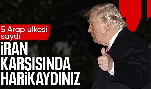 Donald Trump'tan İran savaşında destek veren Körfez ülkelerine teşekkür