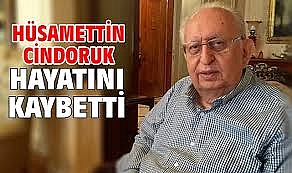 Hüsamettin Cindoruk hayatını kaybetti