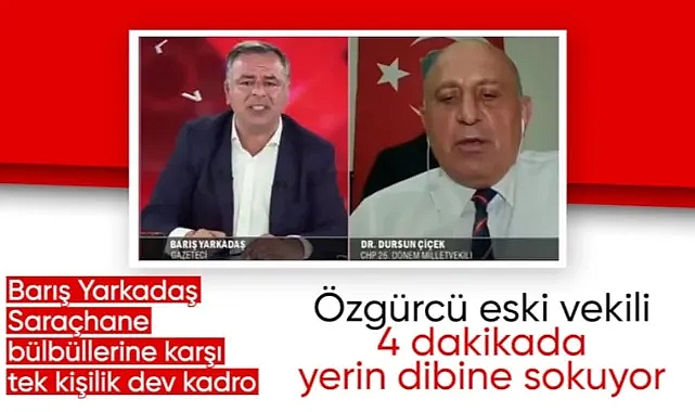 Barış Yarkadaş'tan Dursun Çiçek'e: CHP'liler sana sahip çıktı