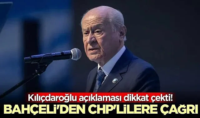 MHP GENEL BAŞKANI DEVLET BAHÇELİ TARAFLARA SAĞDUYU .ÇAĞRISI YAPTI: