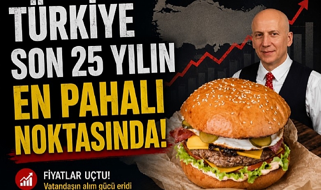 Türkiye son 25 yılın en pahalı noktasında