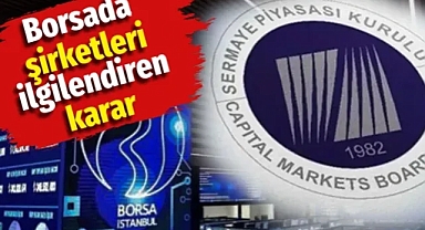 SPK açıkladı. Hisse pay geri alımlarında üst sınır kaldırıldı